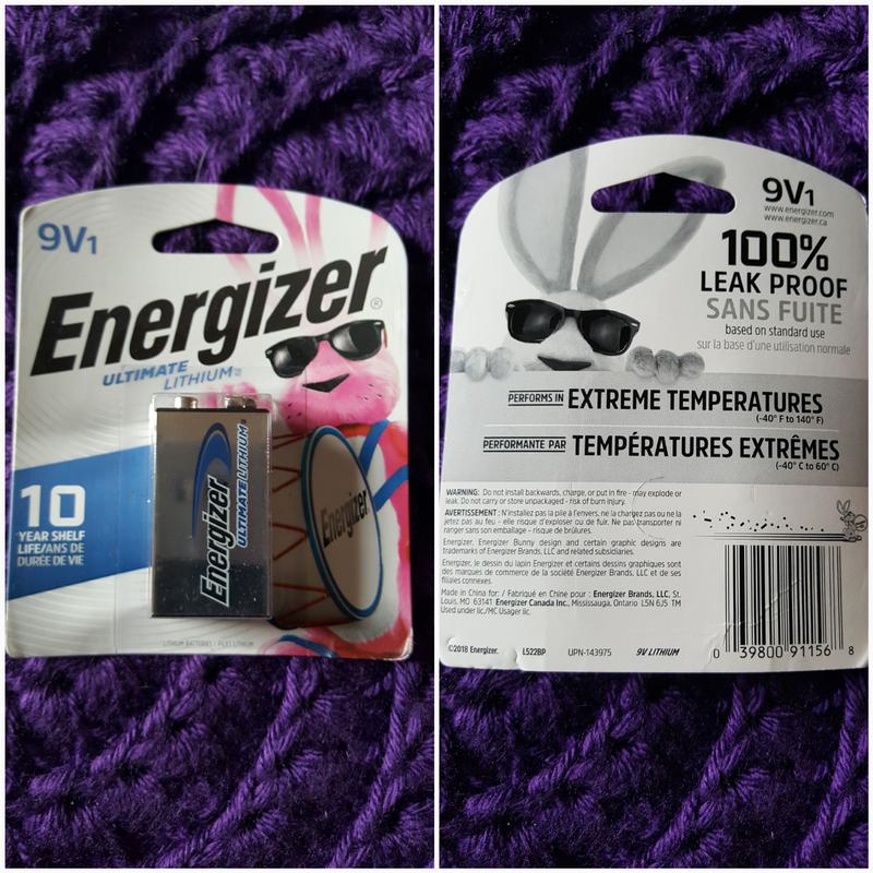 Piles Energizer Lithium 9V EL61