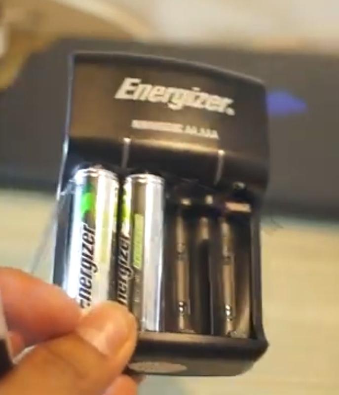 Batterie for small electronic devices Energizer AAA-rechargeable