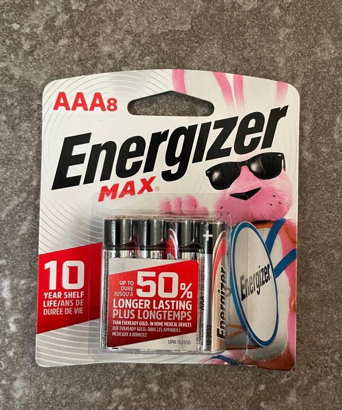 Energizer MAX AA Batteries and AAA Batteries (48 Pack Total