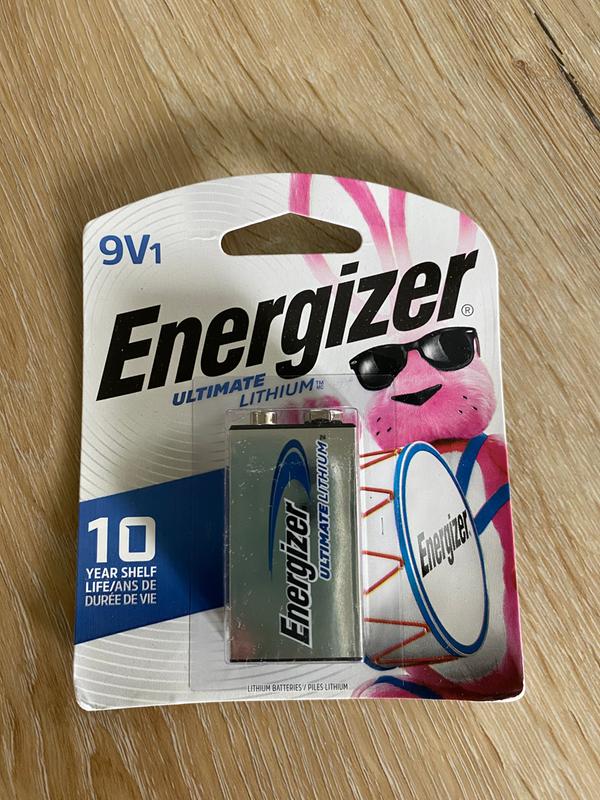 Energizer pile lithium 9V