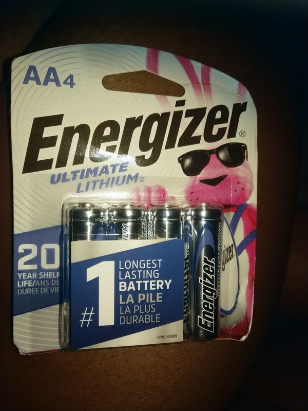 ENERGIZER ULTIMATE LITHIUM AA 4 PACK