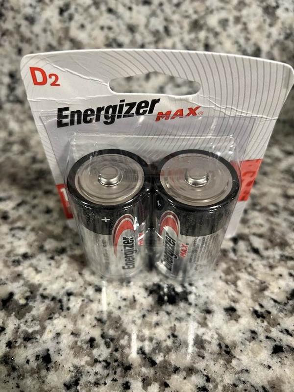 Pilas Alcalinas Energizer Max D 2 Pack