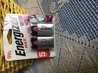 Energizer Max Alkaline 9-Volt Batteries (2-Pack) in the 9-Volt