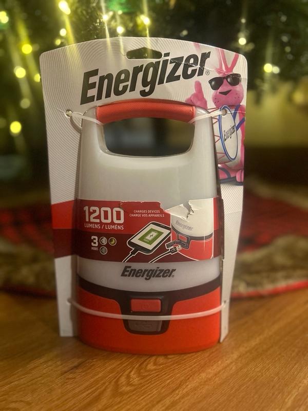 Energizer Vision LED USB Lantern 1200 Lumens Light Output