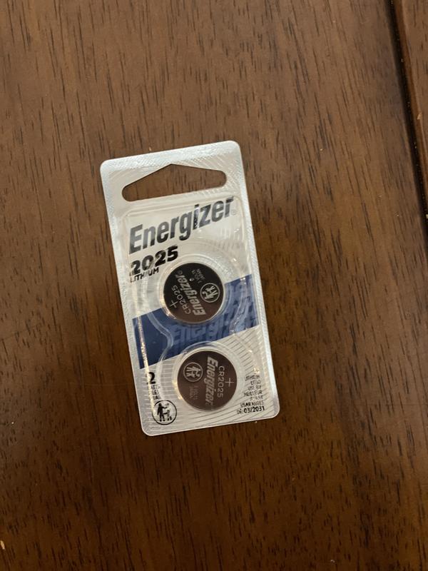 Energizer 2025 Batteries, 3V Lithium Coin CR2025