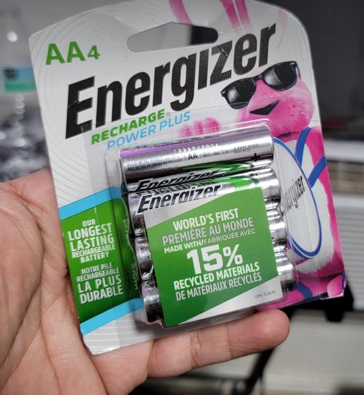 Energizer 4pk Rechargeable Power Plus AAA Batteries