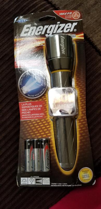 Energizer Vision HD Performance Metal Light 1300-Lumen 3 Modes LED  Flashlight (Aa Battery Included) in the Flashlights department at