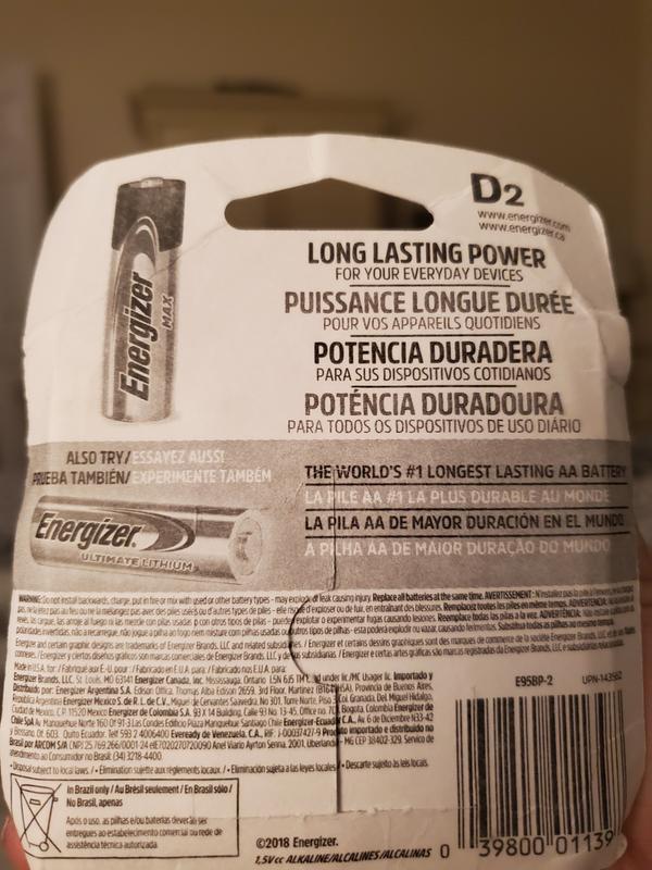 energizer max barcode