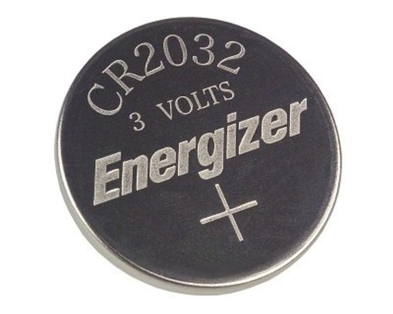 Energizer Reloj/Baterías electrónicas, 3 voltios, 2032, 4 (2x2) Baterías  (pila de botón de litio)