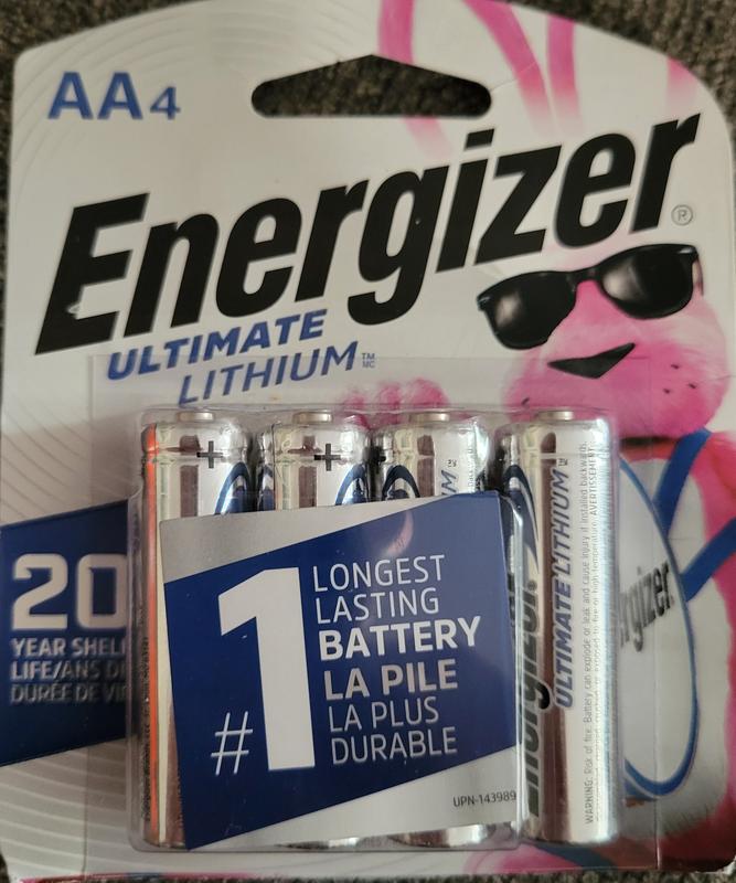 Energizer Ultimate Lithium AA Battery 8 Pack