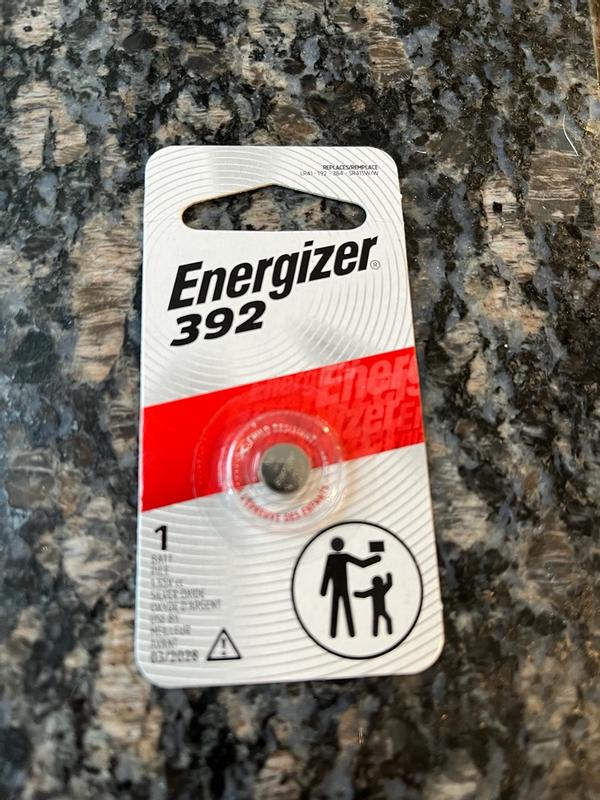 Energizer Silver-Oxide 392 Button Batteries 392BPZ At