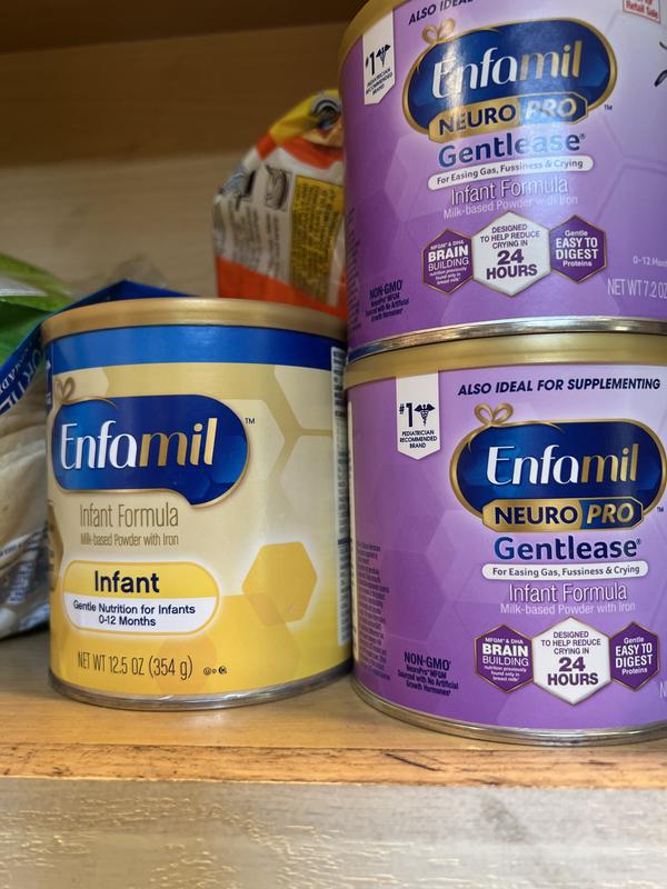 Enfamil Gentlease Baby Formula All in One Infant Formula with Iron Powder  Makes 151 Ounces