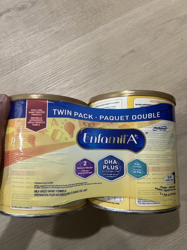 Enfamil A+ Infant Formula, Concentrated Liquid Cans, 385mL, 12