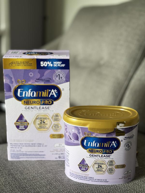 Enfamil A+ NeuroPro Gentlease Infant Formula, Powder Refill