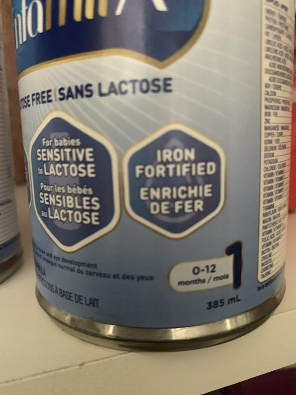 HOT Lactose Free Infant Formula Bottles Enfamil A+ Lactose Free