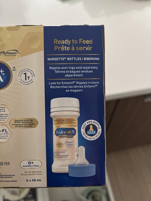 Enfamil A+® Infant Formula, Ready to Feed Bottles, 237mL | Enfamil