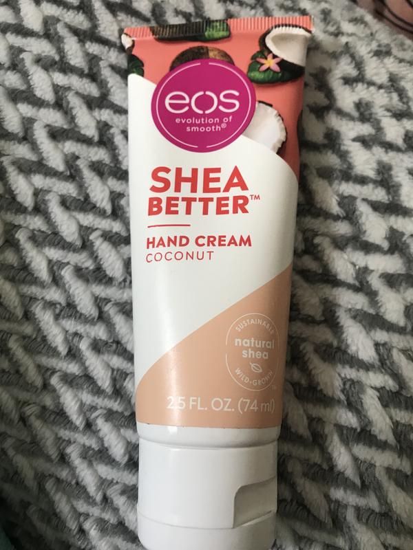 Eos Shea Better Hand Cream, Coconut - 2.5 fl oz