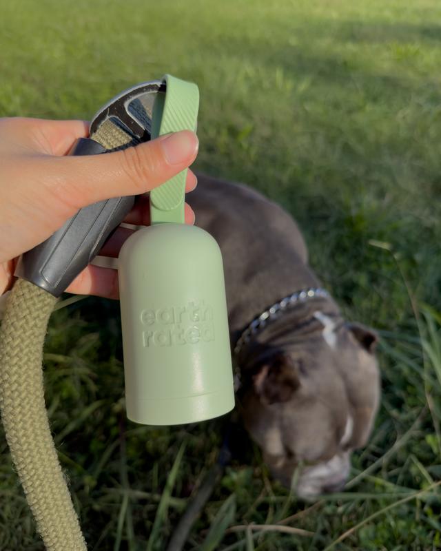 Earth Rated Dog Poop Bag Holder: Compact Easy to Use