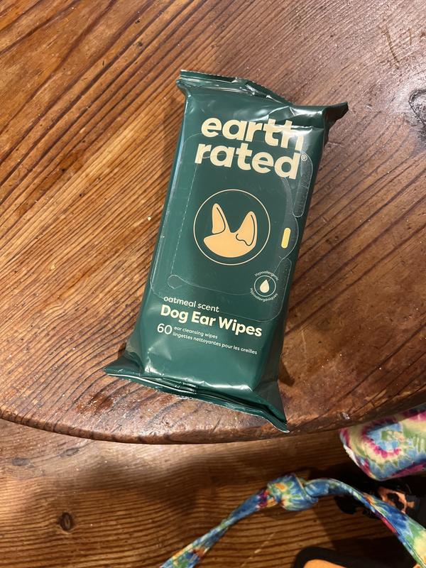 Earth Rated Dog Ear Wipes (60 Count) Earth Rated Dog Ear Wipes (60 Count)