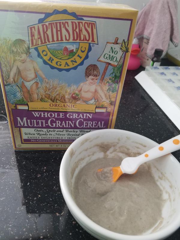 best organic infant cereal