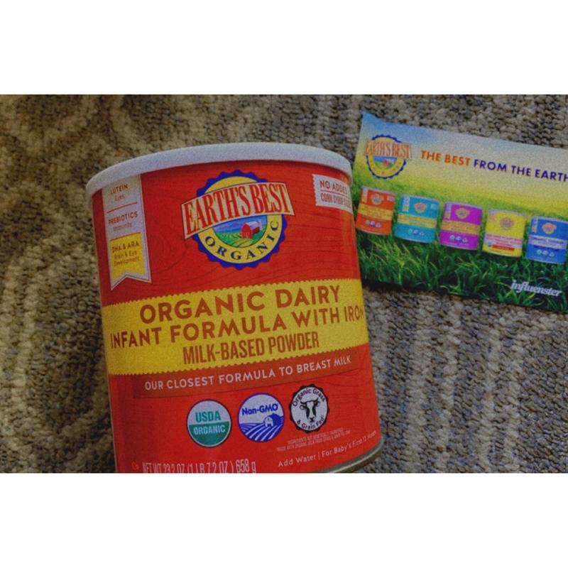 earth's best organic dairy infant powder formula