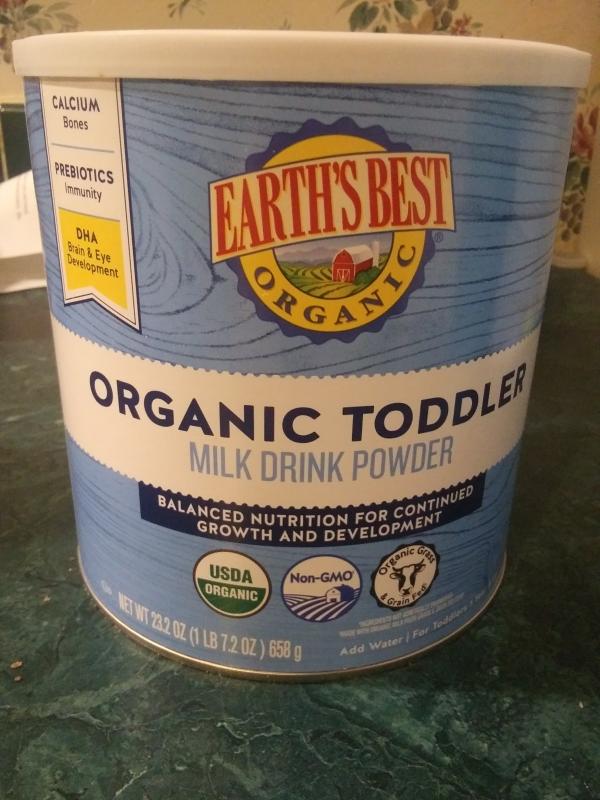 organic powdered milk for toddlers