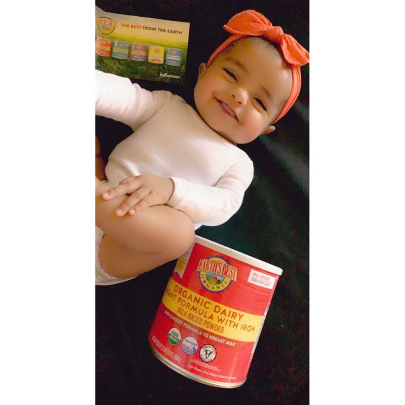 earth's best organic dairy infant powder formula