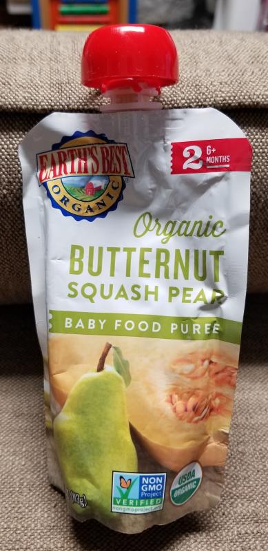   Brand - Mama Bear Organic Baby Food, Pears, 4