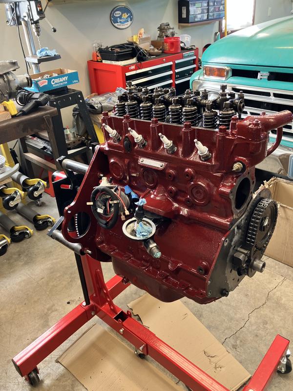 POR15 review; painting a chevy small block engine
