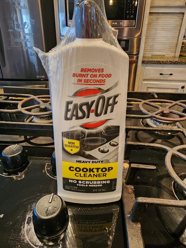 Easy Off 16-oz Cooktop Cleaner Kit in the Cooktop Cleaners department at