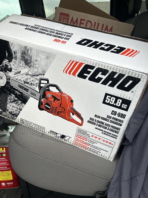 CS-590 TIMBER WOLF Farm and Ranch Chainsaw | ECHO