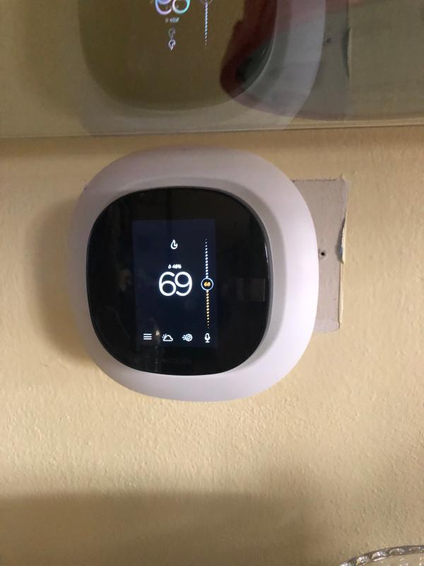 My Ecobee in its frame isn’t she adorable