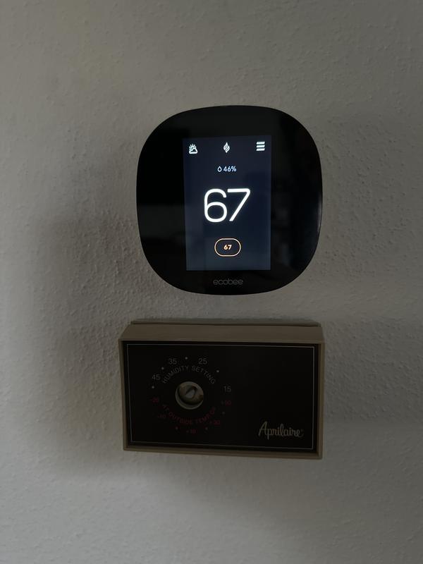 ecobee e3 Lite Black Smart Thermostat with Wi-Fi Compatibility in