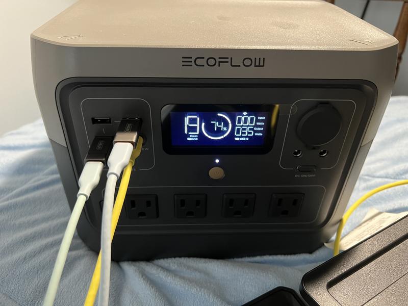 EcoFlow ZMR620-B-US 768 Wh RIVER 2 Pro Durable LiFePO4