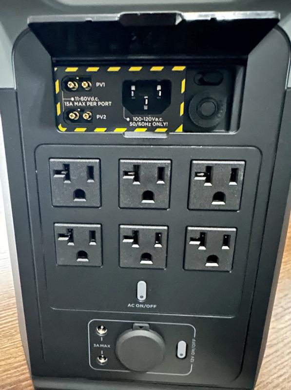 EcoFlow EFDELTA2Max-US 2048 Wh DELTA 2 MAX LiFePO4 Portable Power Stat   Electric Generator Depot