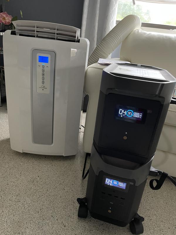 Notice the output running with AC!