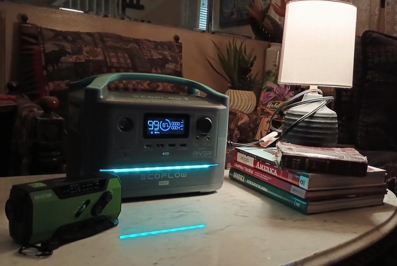 EcoFlow 576Wh RIVER Max Portable Power Station 1200-Watts Portable