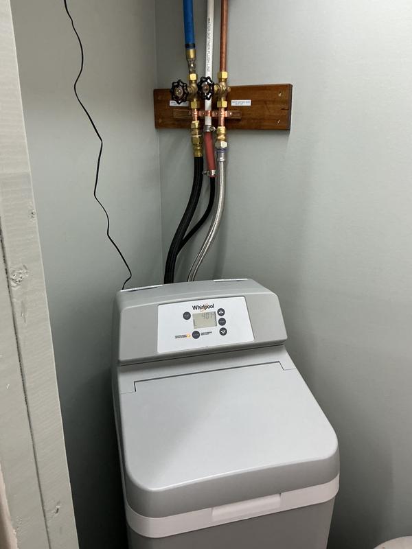 Softener installed