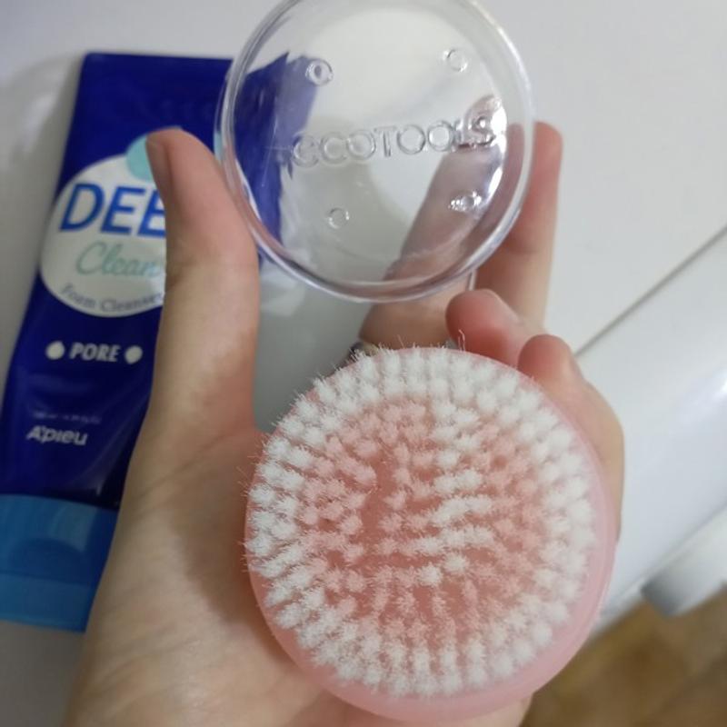 Deep Cleansing Facial Brush, Pink – EcoTools Beauty