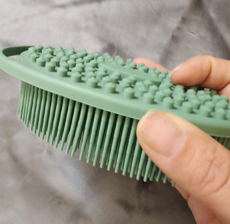 EcoTools Silicone Body Scrubber, For Gentle Cleansing