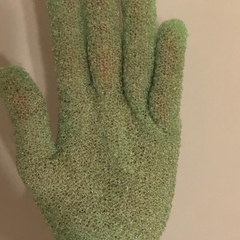 Exfoliating Bath & Shower Gloves, Green – EcoTools Beauty