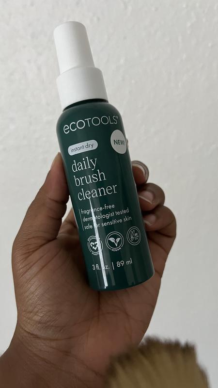 EcoTools Daily Brush Cleaner, Makeup Brush Cleanser Spray, Quick