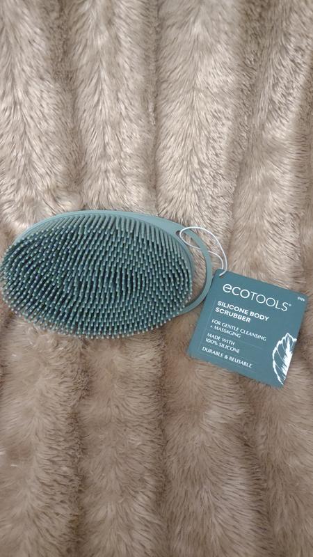 EcoTools Silicone Body Scrubber, For Gentle Cleansing