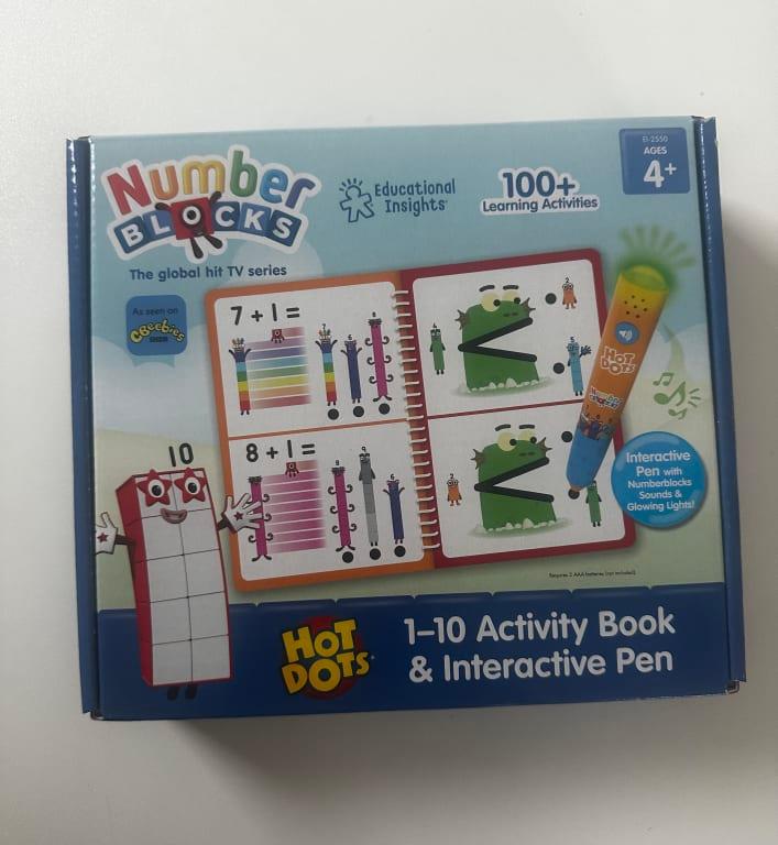 Hot Dots Activity Book