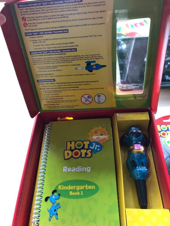 Hot Dots Jr Let's Master Kindergarten Reading Educational Insights