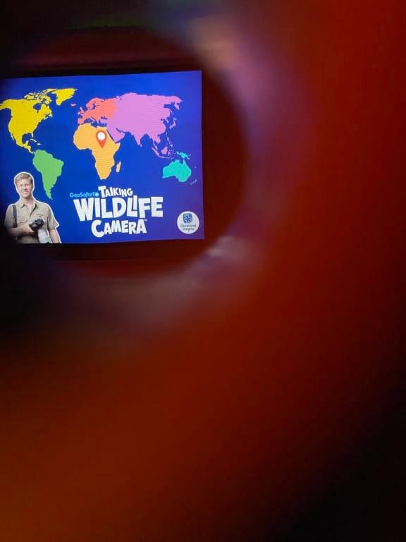 A peek inside the camera