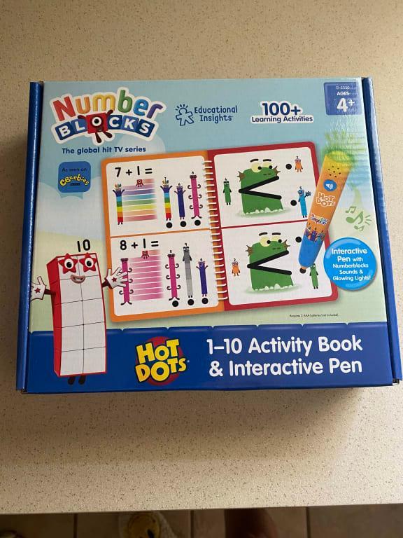 Educational Insights® Hot Dots Numberblocks 1-10 Activity Book