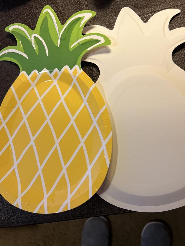 Pineapple Paper Plates