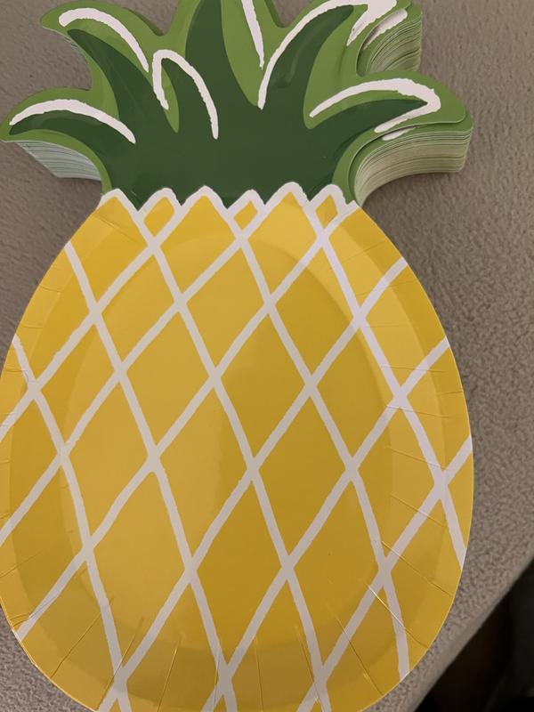 Pineapple Paper Plates