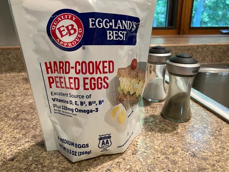 Eggland's Best Cage Free Hard Cooked Eggs, 6 count